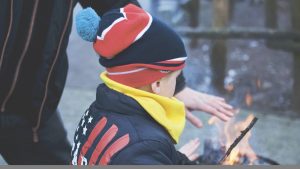 How Does Winter Affect My Child's Health & What Can I Do About It? fire snow