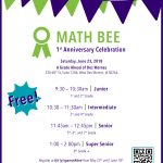 What’s New at A Grade Ahead? Fall 2018 math bee